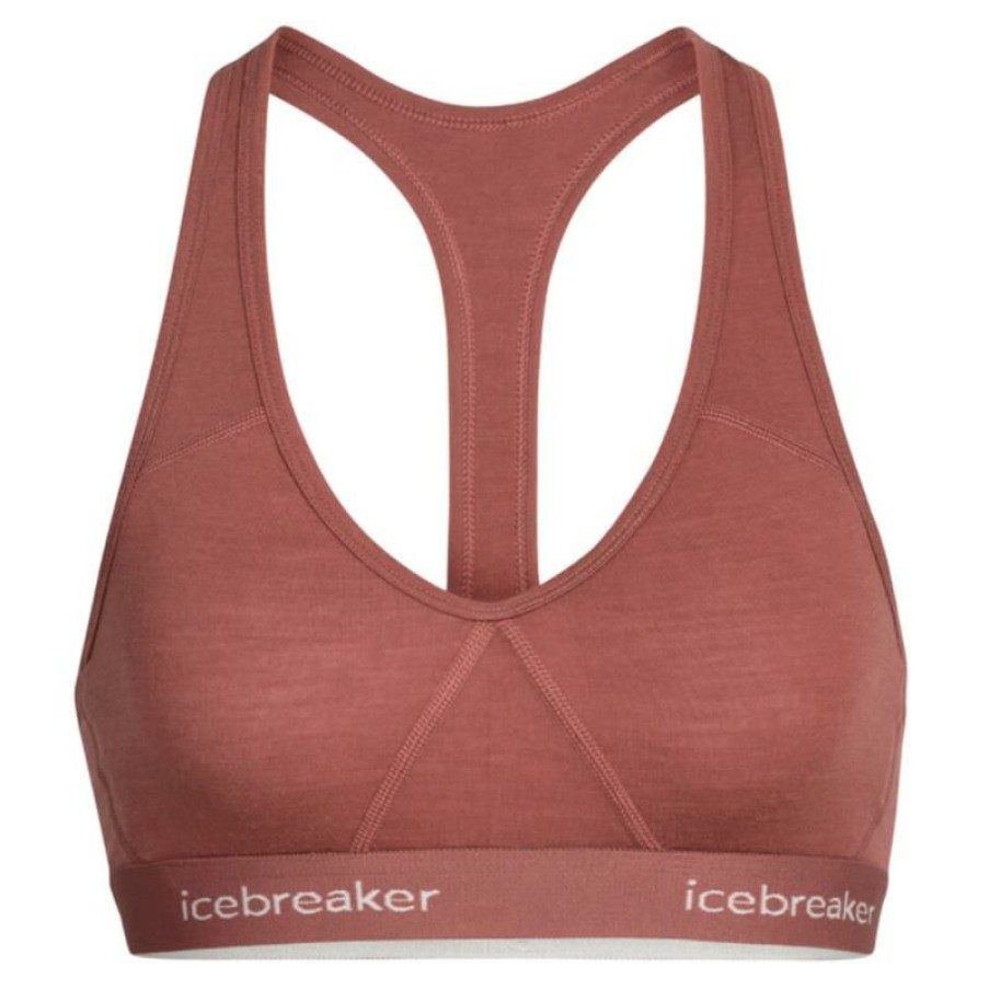 Clothing * | Icebreaker Shirts And Sports Bras Women'S Merino Sprite Racerback Bra