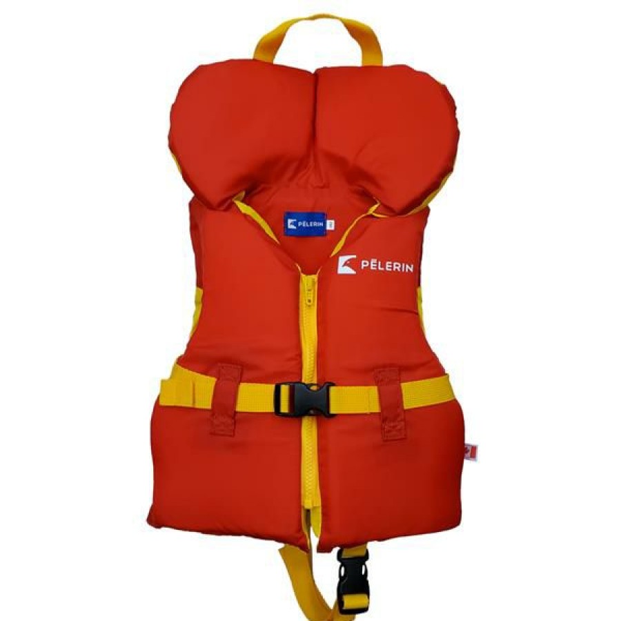 Outdoors * | Pelerin Life Jackets And Flotation Coats Kids' Life Jacket Red