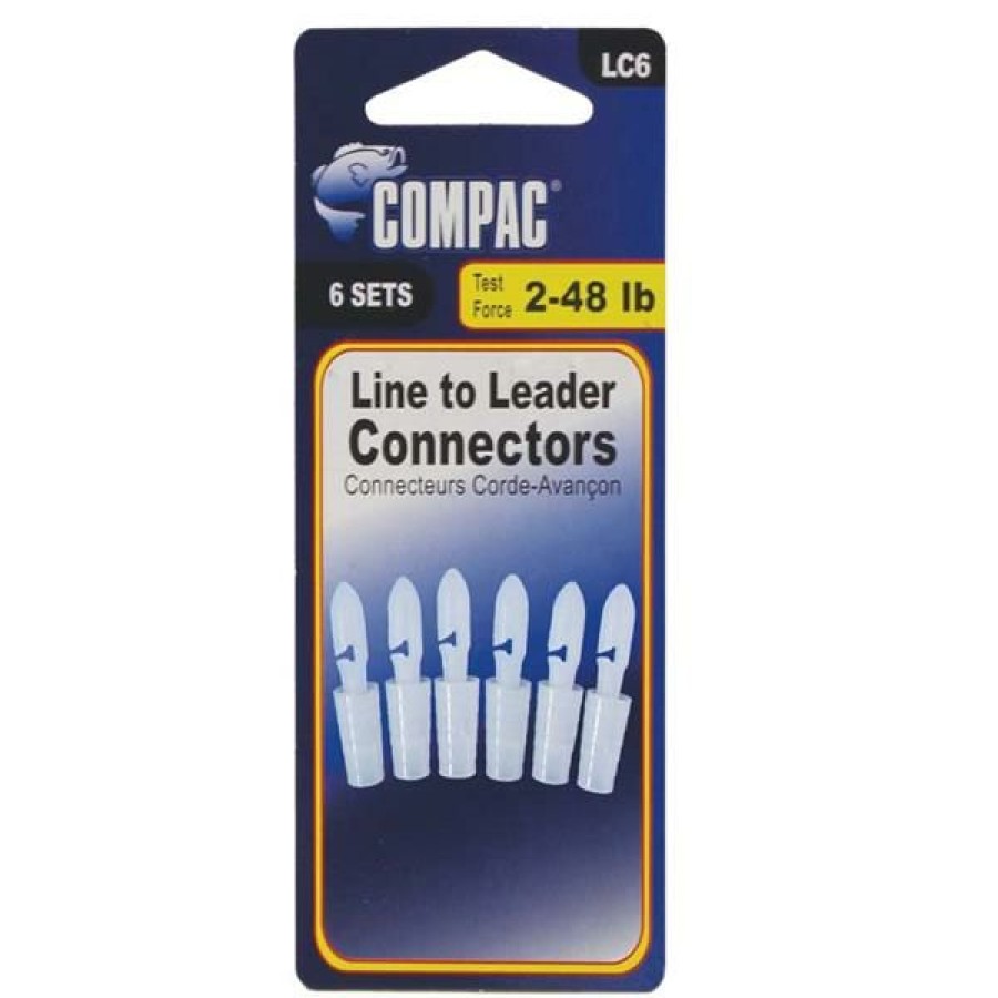 Fishing * | Compac Leaders Lc6 Line Leader Connectors