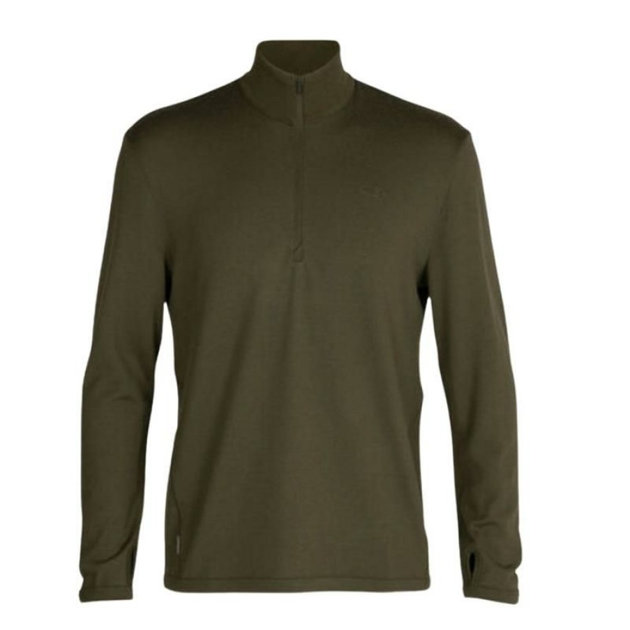 Clothing * | Icebreaker Shirts And Sports Bras Men'S Original Half Zip Shirt