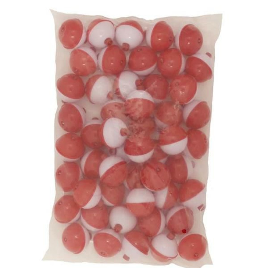 Fishing * | Compac Red And White Bobbers Floats Tackle