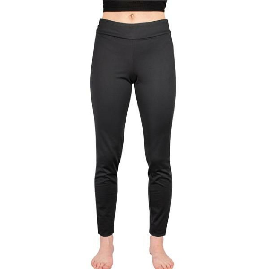 Clothing * | Pelerin Leggings And Bottom Base Layers Women'S 1432B Base Layer Pant Black