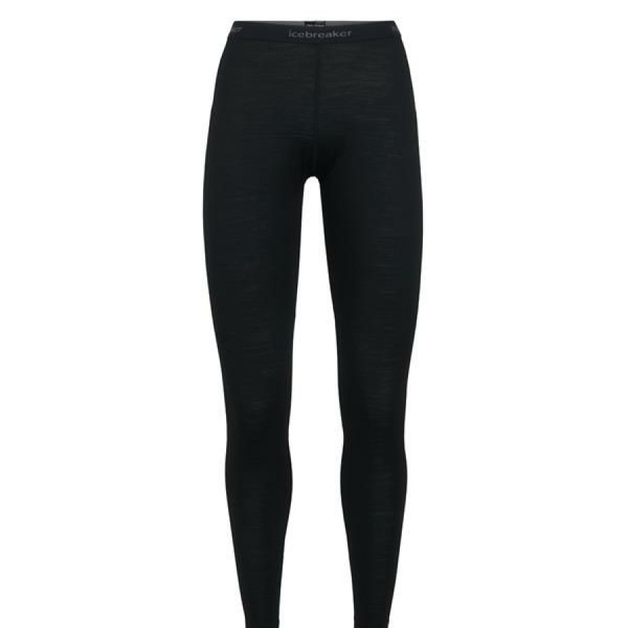 Clothing * | Icebreaker Leggings And Bottom Base Layers Women'S 150 Zone Legging Black