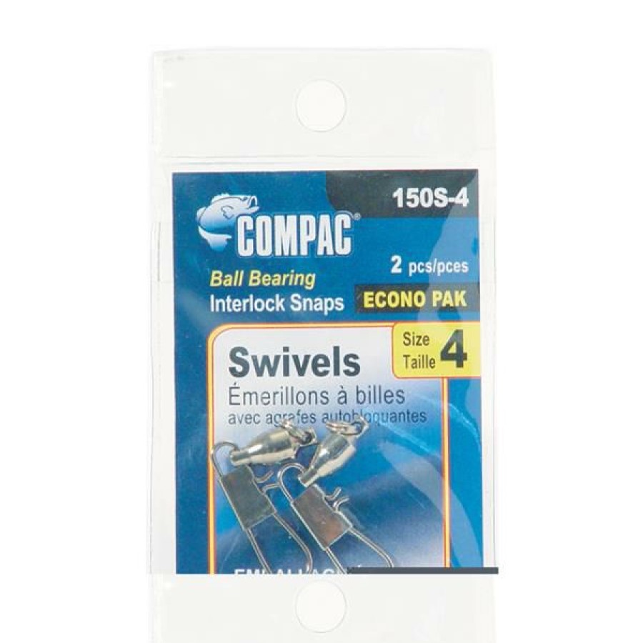 Fishing * | Compac Ball Bearing Swivels 150S