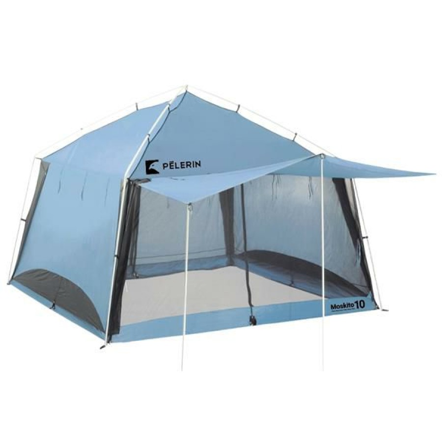 Outdoors * | Pelerin Screen Tents And Solar Shelters Moskito 12 Screen House Blue