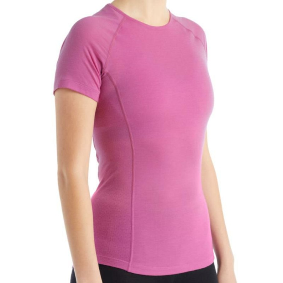 Clothing * | Icebreaker Shirts And Sports Bras Women'S 150 Zone Short Sleeve Crewe