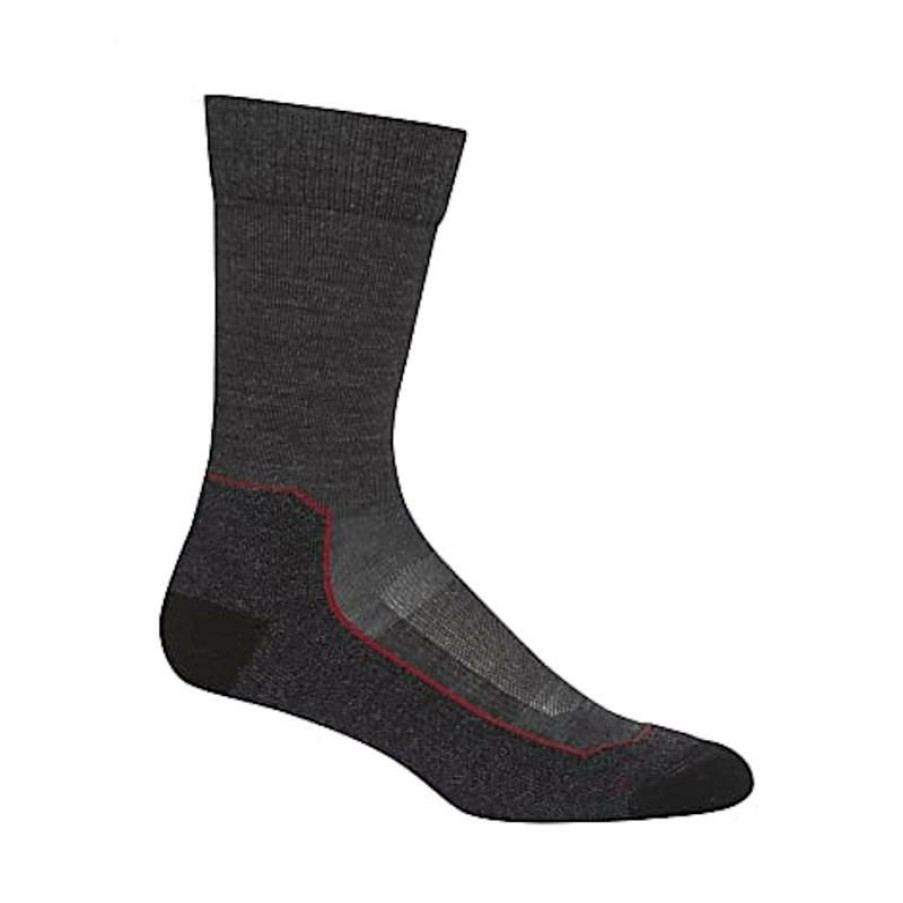 Clothing * | Icebreaker Men'S Hike+ Light Crew Merino Socks