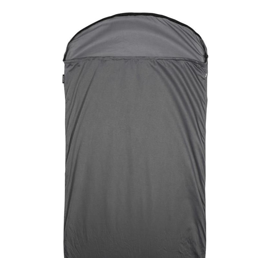 Outdoors * | Pelerin Camping Pillows And Accessories Sleeping Bag Liner Grey