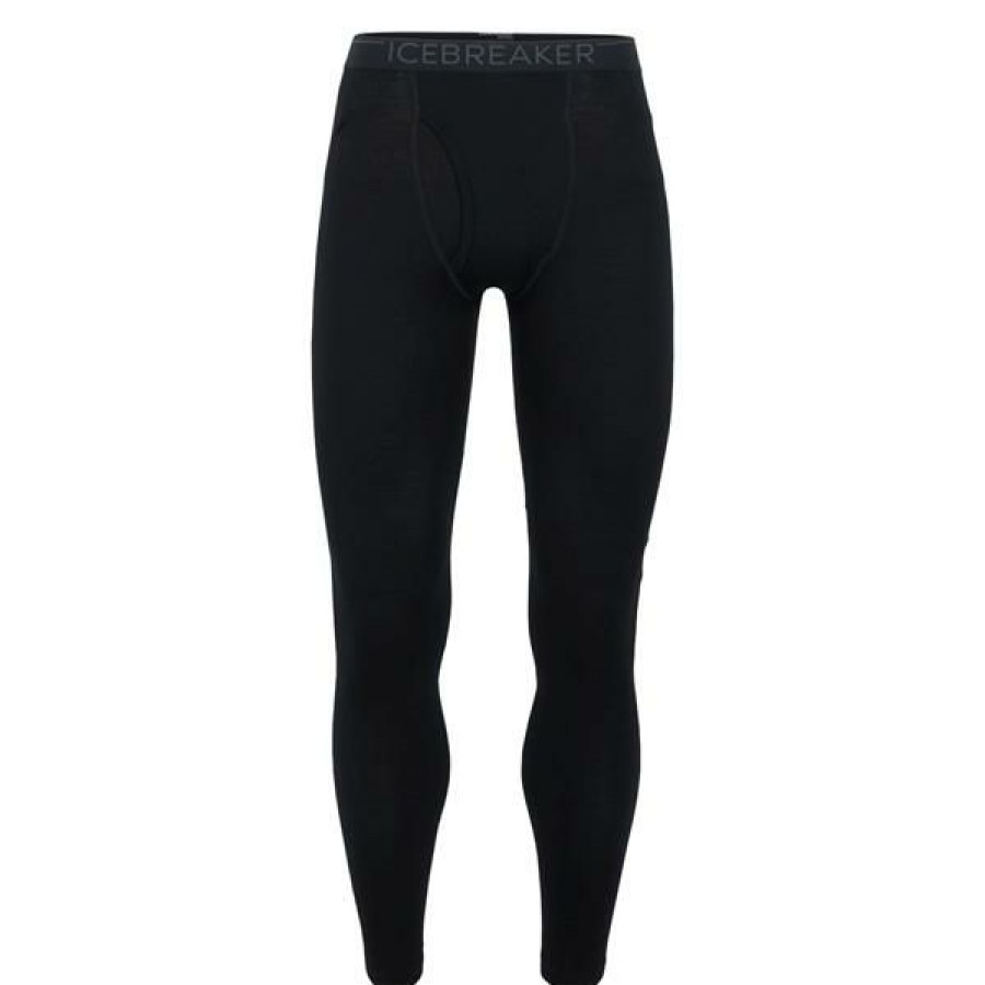 Clothing * | Icebreaker Leggings And Bottom Base Layers Men'S 260 Tech Legging Black