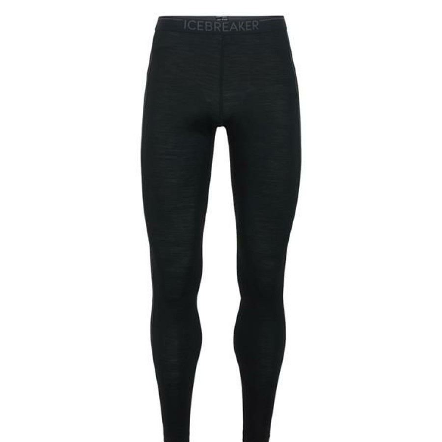 Clothing * | Icebreaker Leggings And Bottom Base Layers Men'S 150 Zone Legging Black