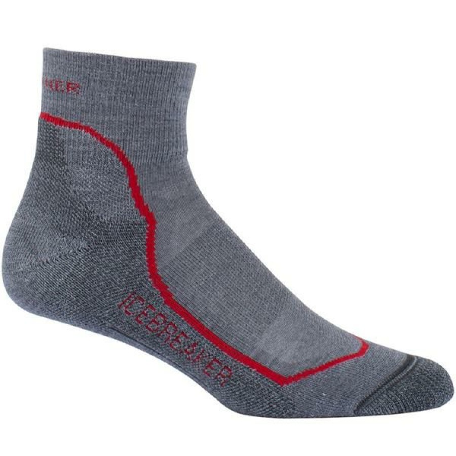 Clothing * | Icebreaker Men'S Hike+ Light Mini Socks