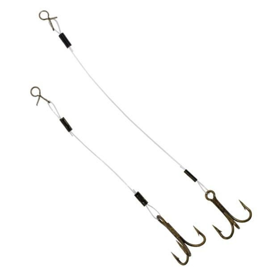 Fishing * | Compac Fst4 Fluorocarbon Stinger Hooks