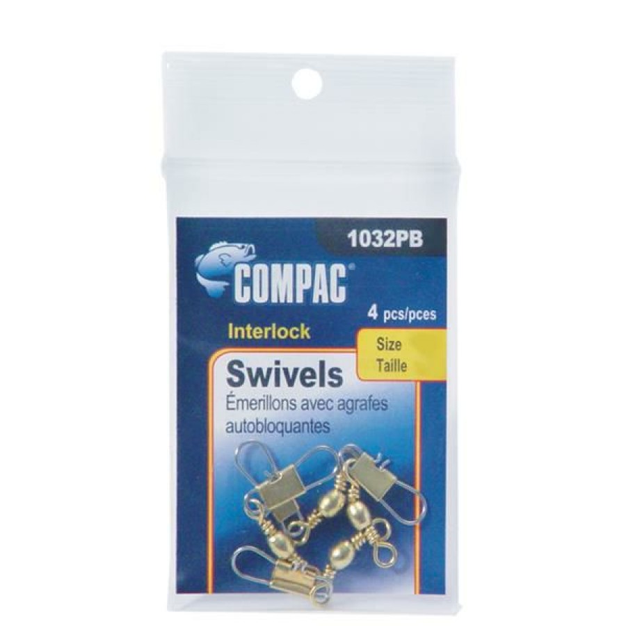 Fishing * | Compac Swivels Barrel Swivel