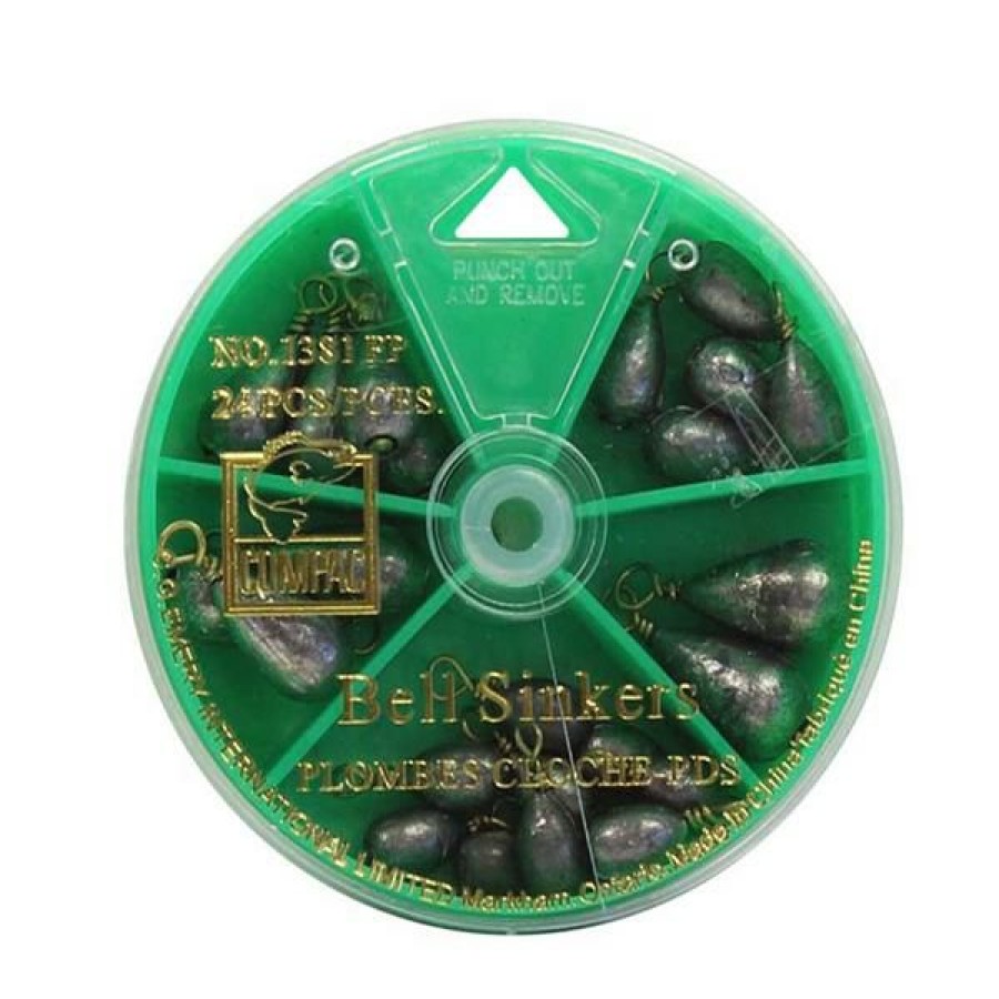 Fishing * | Compac Bell Sinkers 24 Pcs