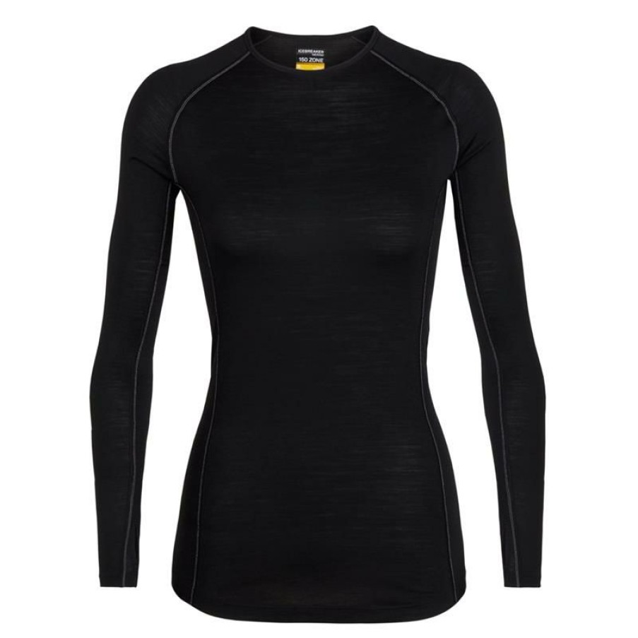 Clothing * | Icebreaker Shirts And Sports Bras Women'S 150 Zone Crewe Long Sleeve Shirt