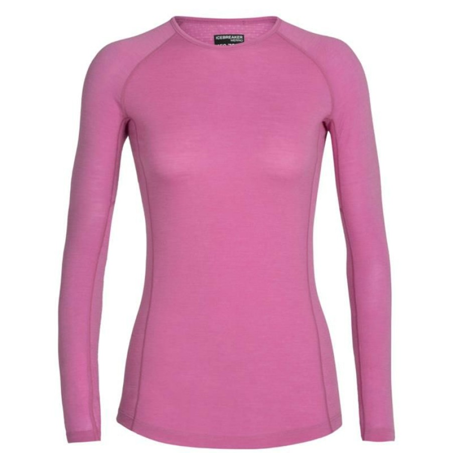 Clothing * | Icebreaker Shirts And Sports Bras Women'S 150 Zone Crewe Long Sleeve Shirt