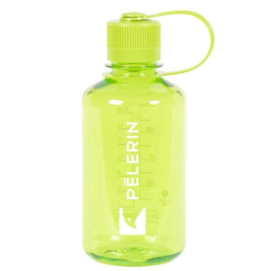 Outdoors * | Water Bottles And Hydration Packs Pelerin Narrow Mouth Bottle 16 Oz Green