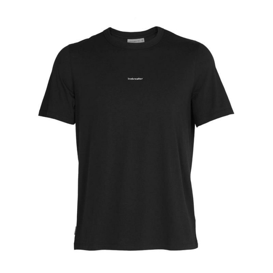 Clothing * | Icebreaker Shirts And Sports Bras Men'S Merino Central Short Sleeve T-Shirt