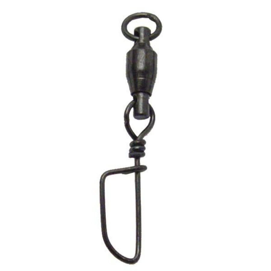 Fishing * | Compac Ball Bearing Swivels 755S Black