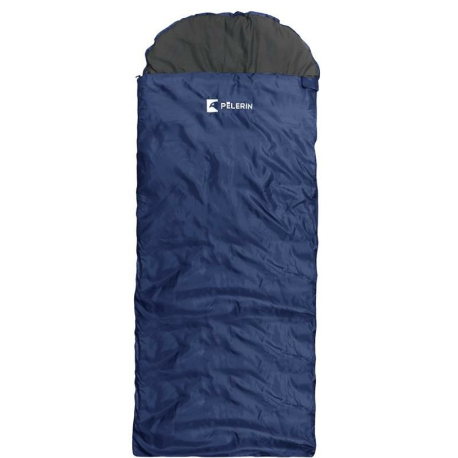 Outdoors * | Pelerin Sleeping Bags Compact 0 C Sleeping Bag Blue