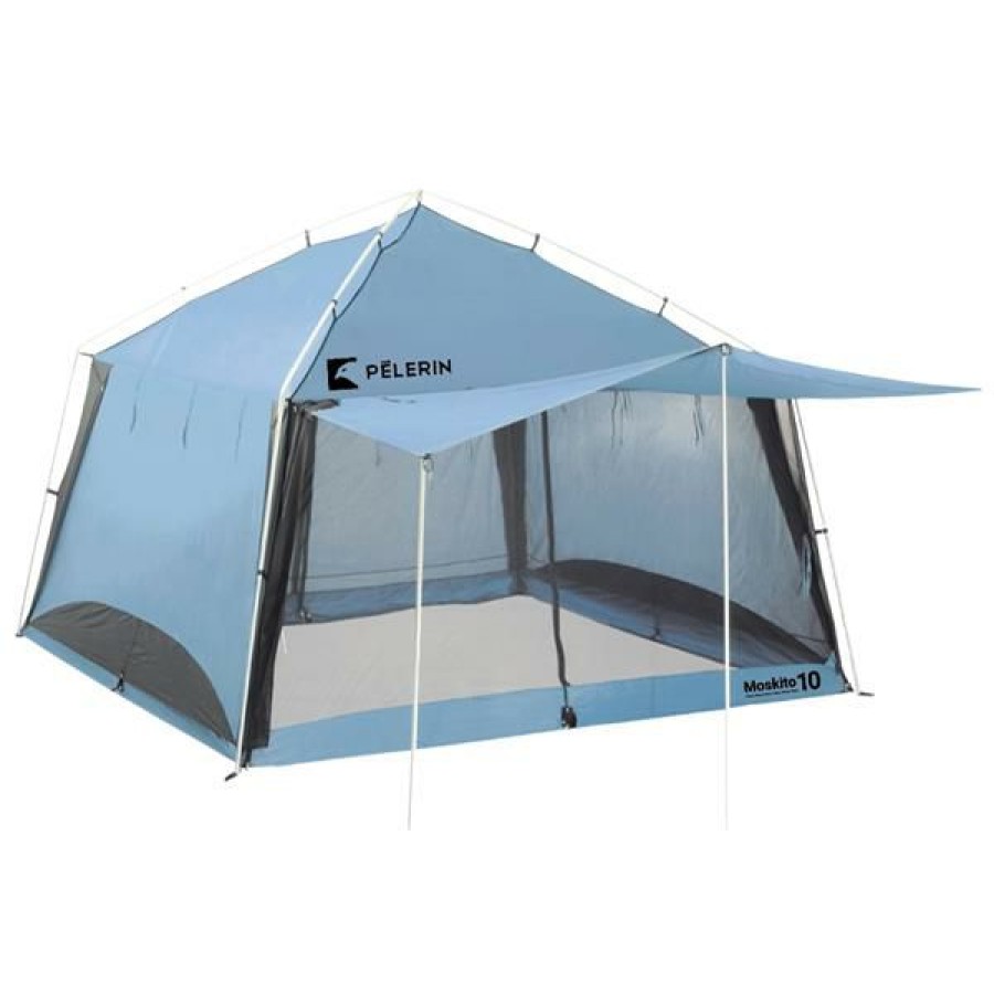 Outdoors * | Pelerin Screen Tents And Solar Shelters Moskito 10 Screen House Blue