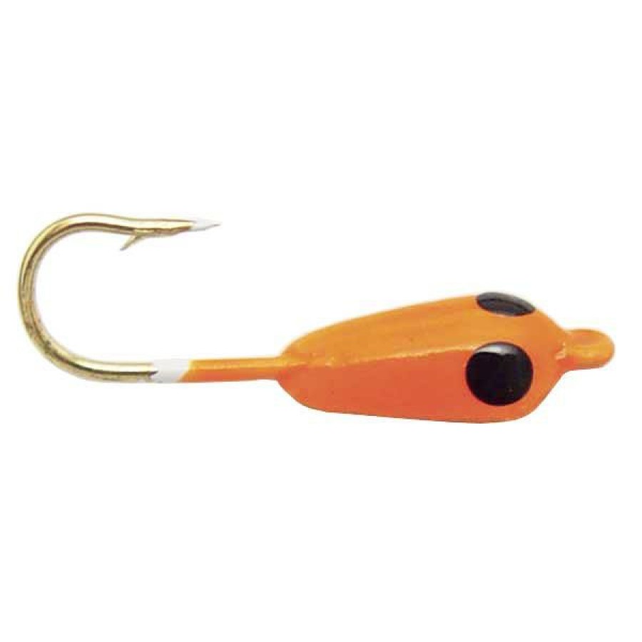 Fishing * | Compac Soft Baits And Artificial Worms Tear Drop Lure Fluorescent Orange