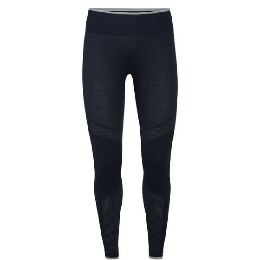 Clothing * | Icebreaker Leggings And Bottom Base Layers Women'S Merino 200 Zone Seamless Thermal Leggings Midnight Navy